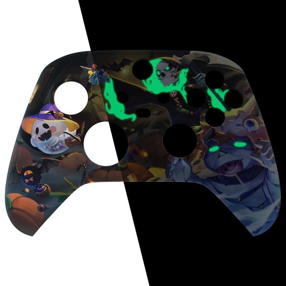 Custom Xbox Series X / S Wireless Controller - Glow in The Dark Halloween - Picture 9 of 10